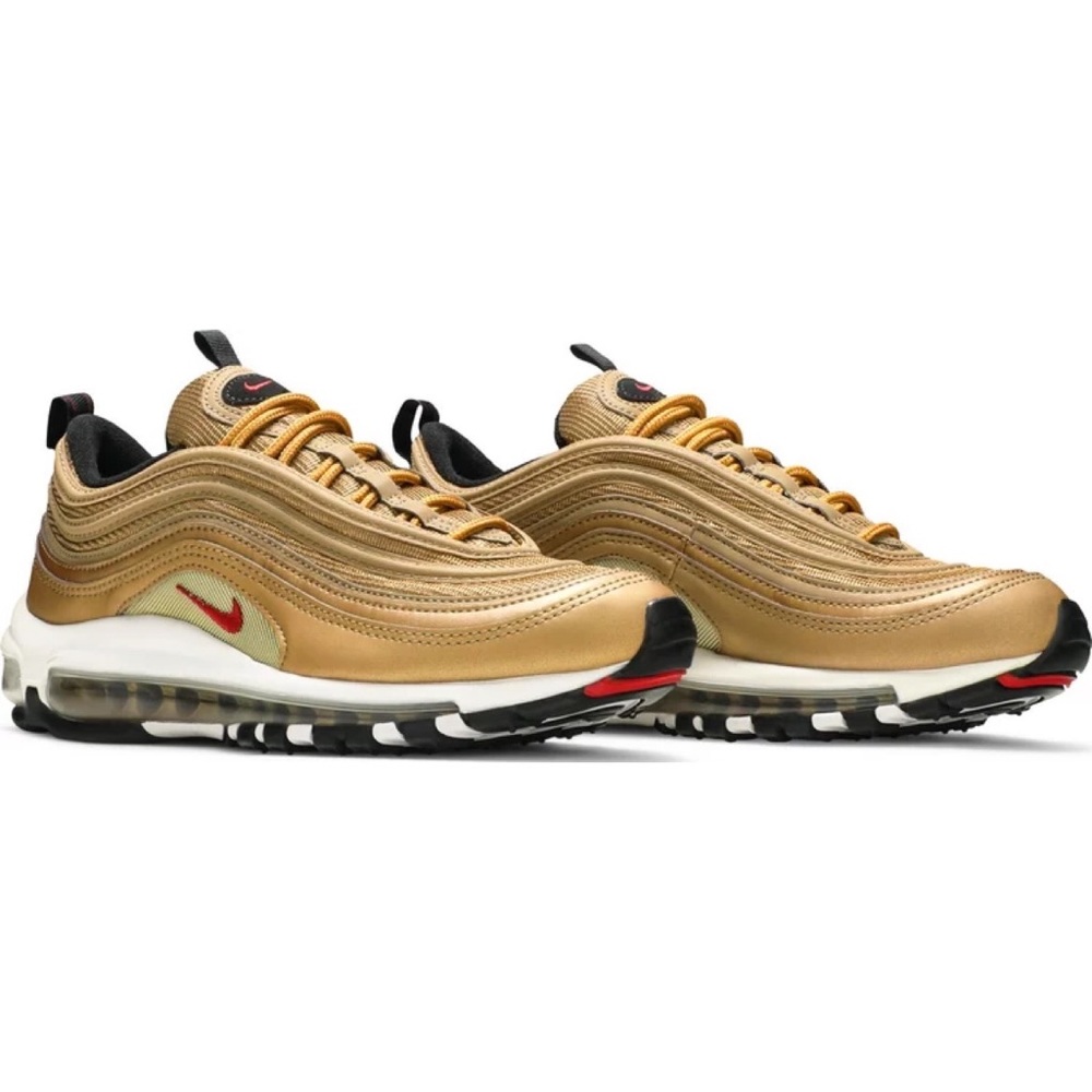 Air Max 97 OG QS GS 'Metallic Gold'